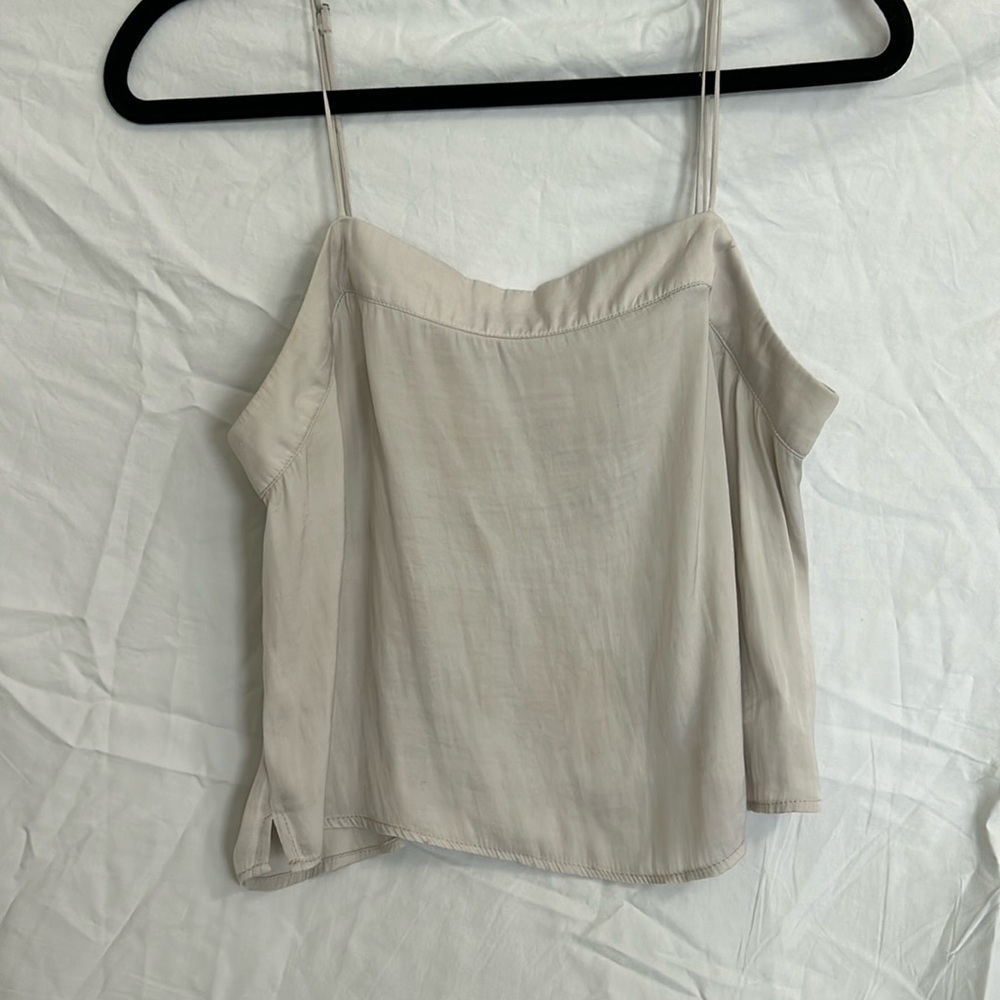 Urban outfitters neutral crop top